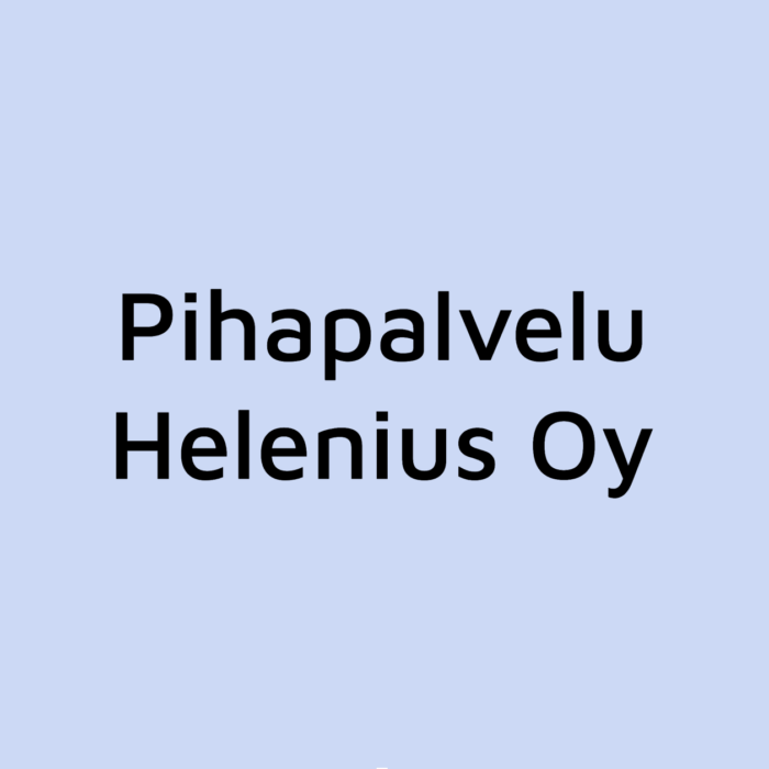 Pihapalvelu Helenius Oy