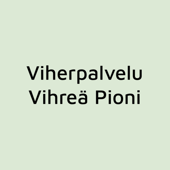 Viherpalvelu Vihreä Pioni