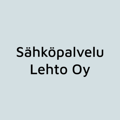 Sähköpalvelu Lehto Oy