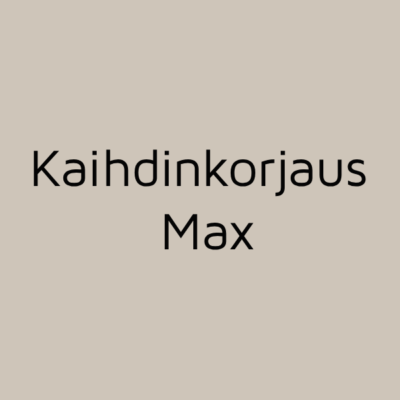 Kaihdinkorjaus Max