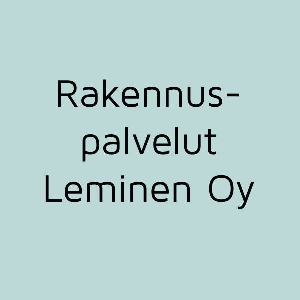 Rakennuspalvelut Leminen Oy