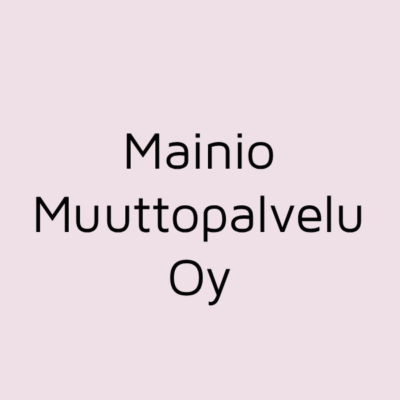 Mainio Muuttopalvelu Oy