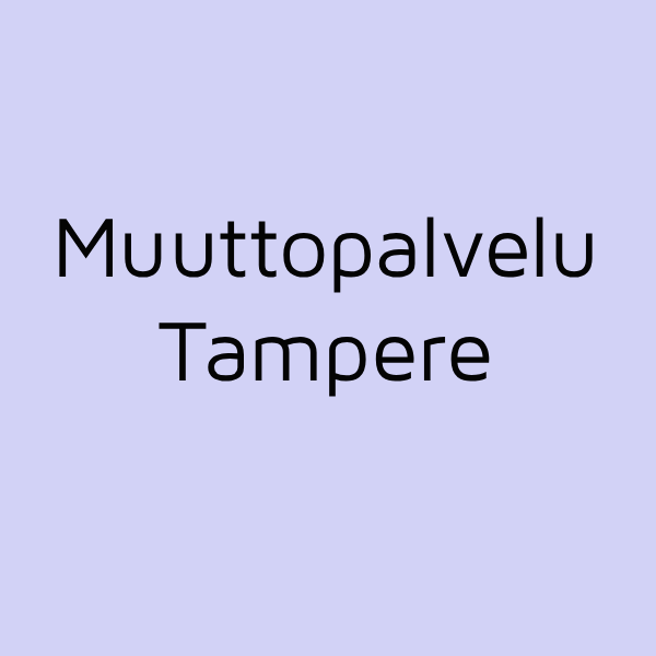 Muuttopalvelu Tampere