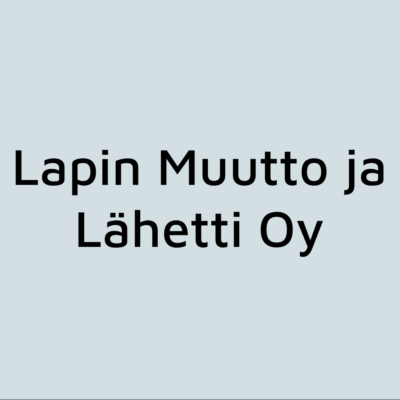 Lapin Muutto ja Lähetti Oy