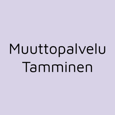 Muuttopalvelu Tamminen