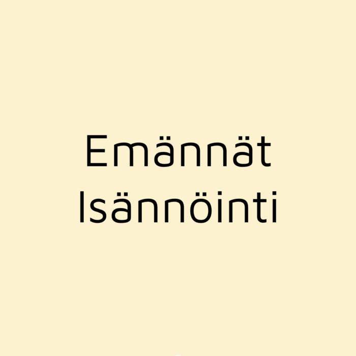 Emännät Isännöinti