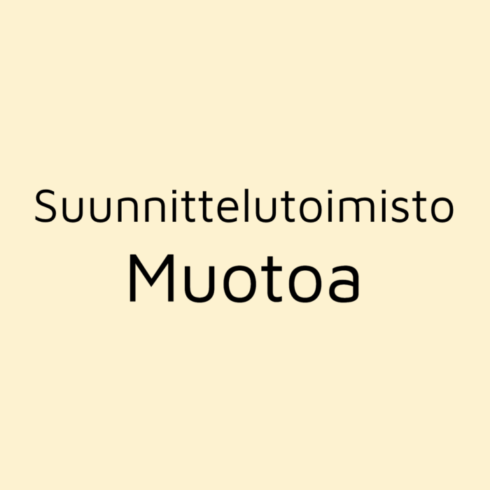 Suunnittelutoimisto Muotoa